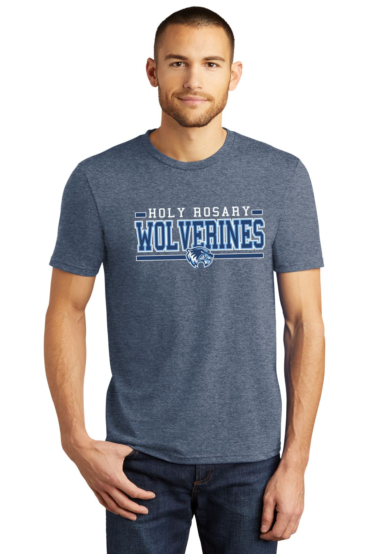 Holy Rosary Tri-Blend Tee