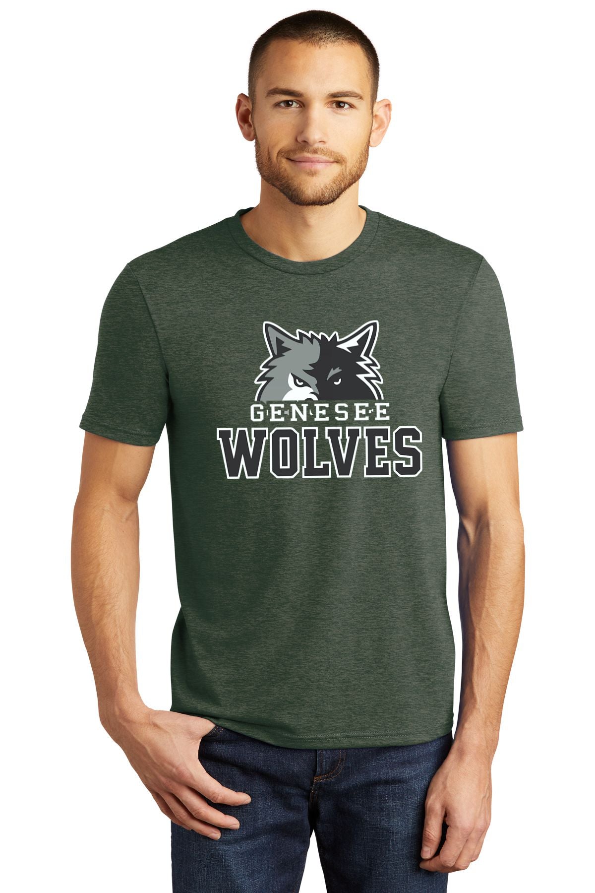 Genesee Wolves Soft Feel Tee-GWPTO