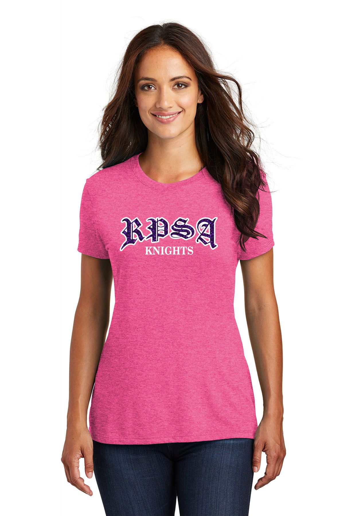 RPSA Glitter Ladies Soft Feel Tee