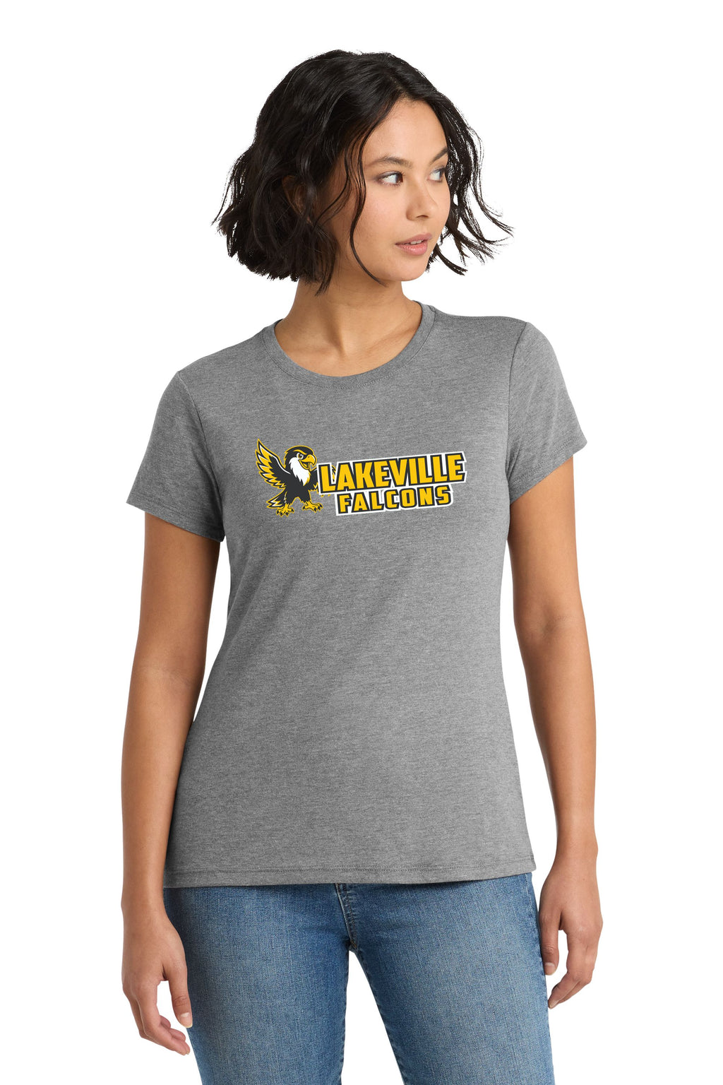 Lakeville Cartoon Falcons Soft Feel Tee