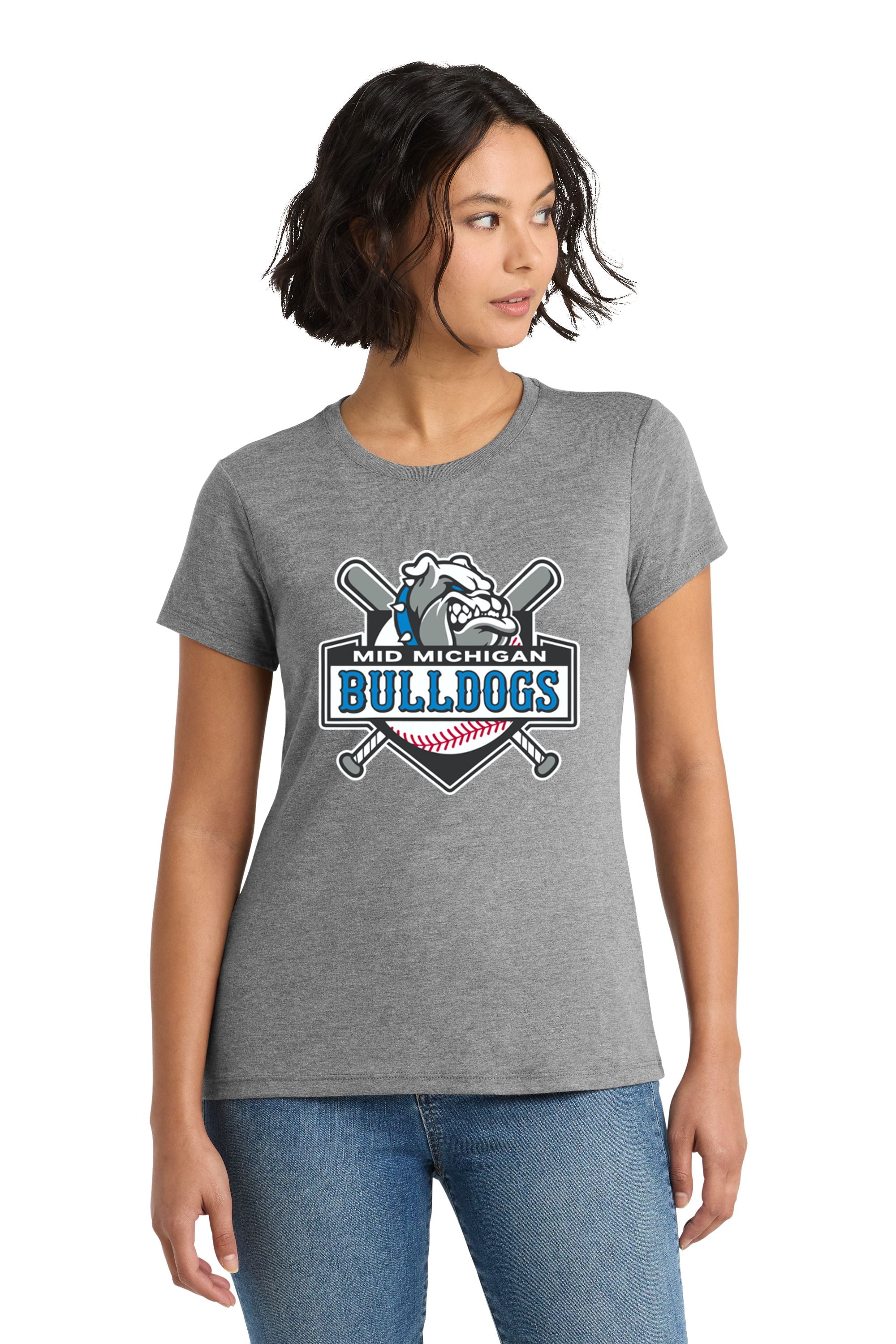 Mid Michigan Bulldogs Soft Feel Tee