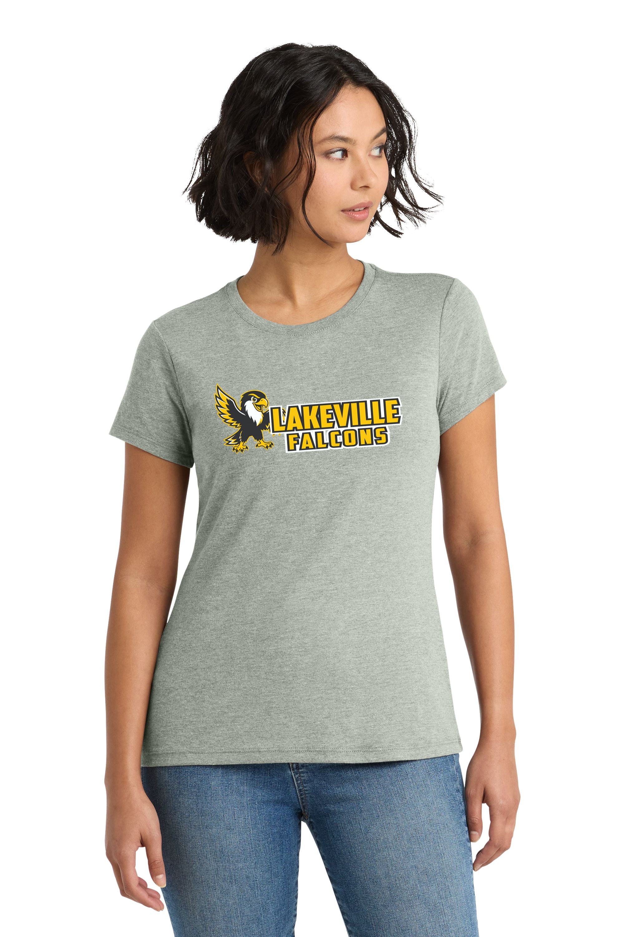 Lakeville Cartoon Falcons Soft Feel Tee