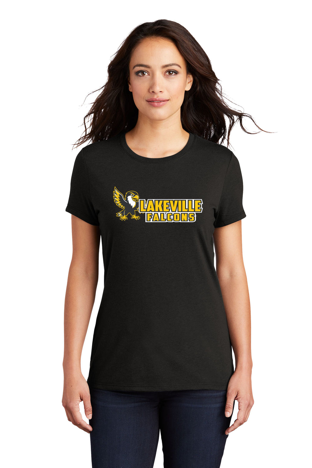 Lakeville Cartoon Falcons Soft Feel Tee
