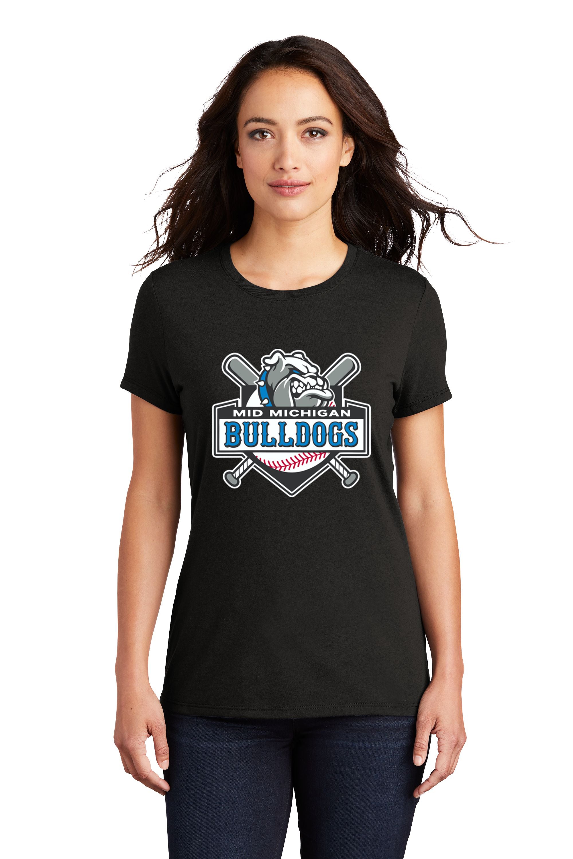 Mid Michigan Bulldogs Soft Feel Tee