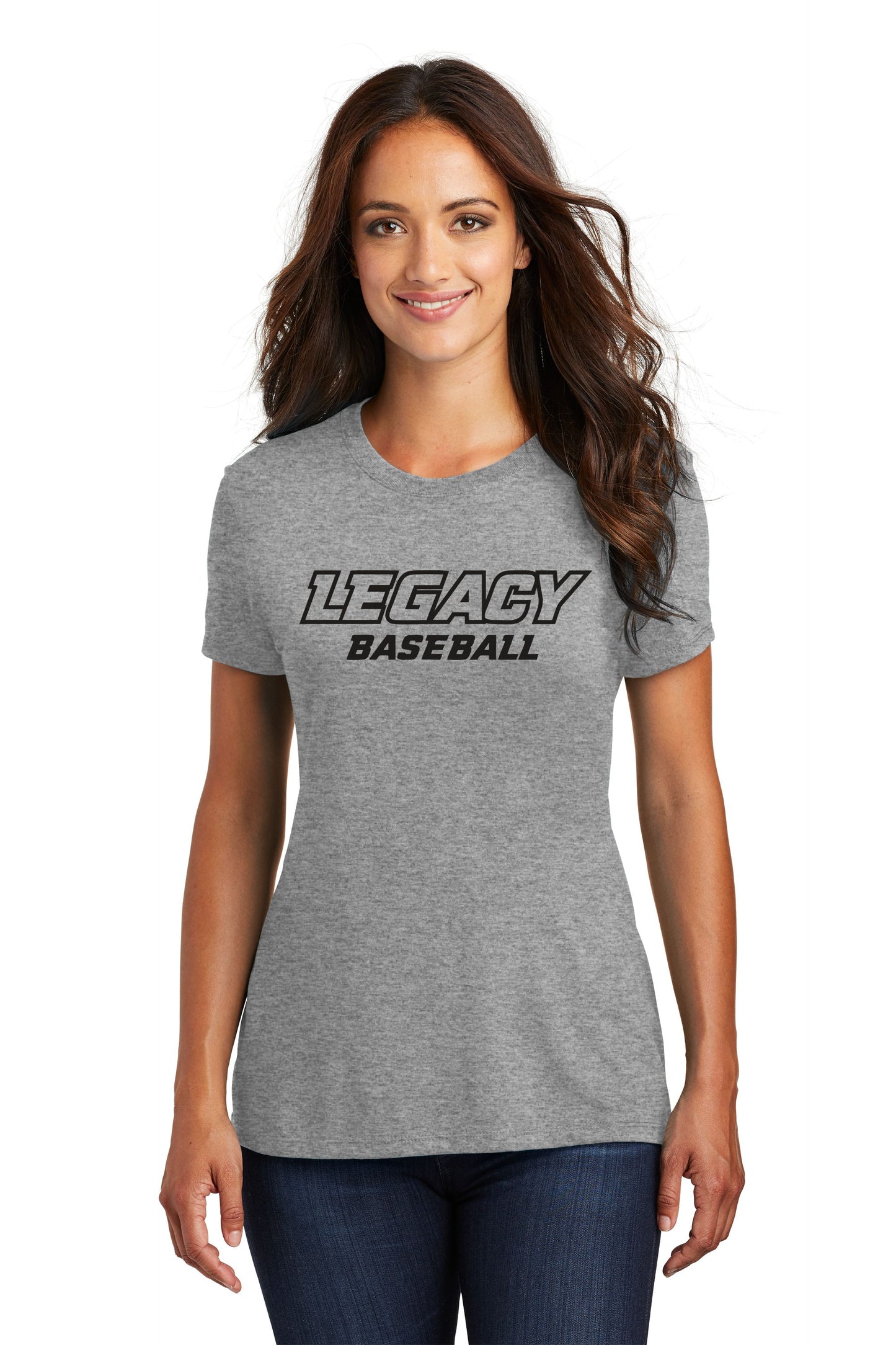 Legacy Baseball Ladies Soft Feel Tee