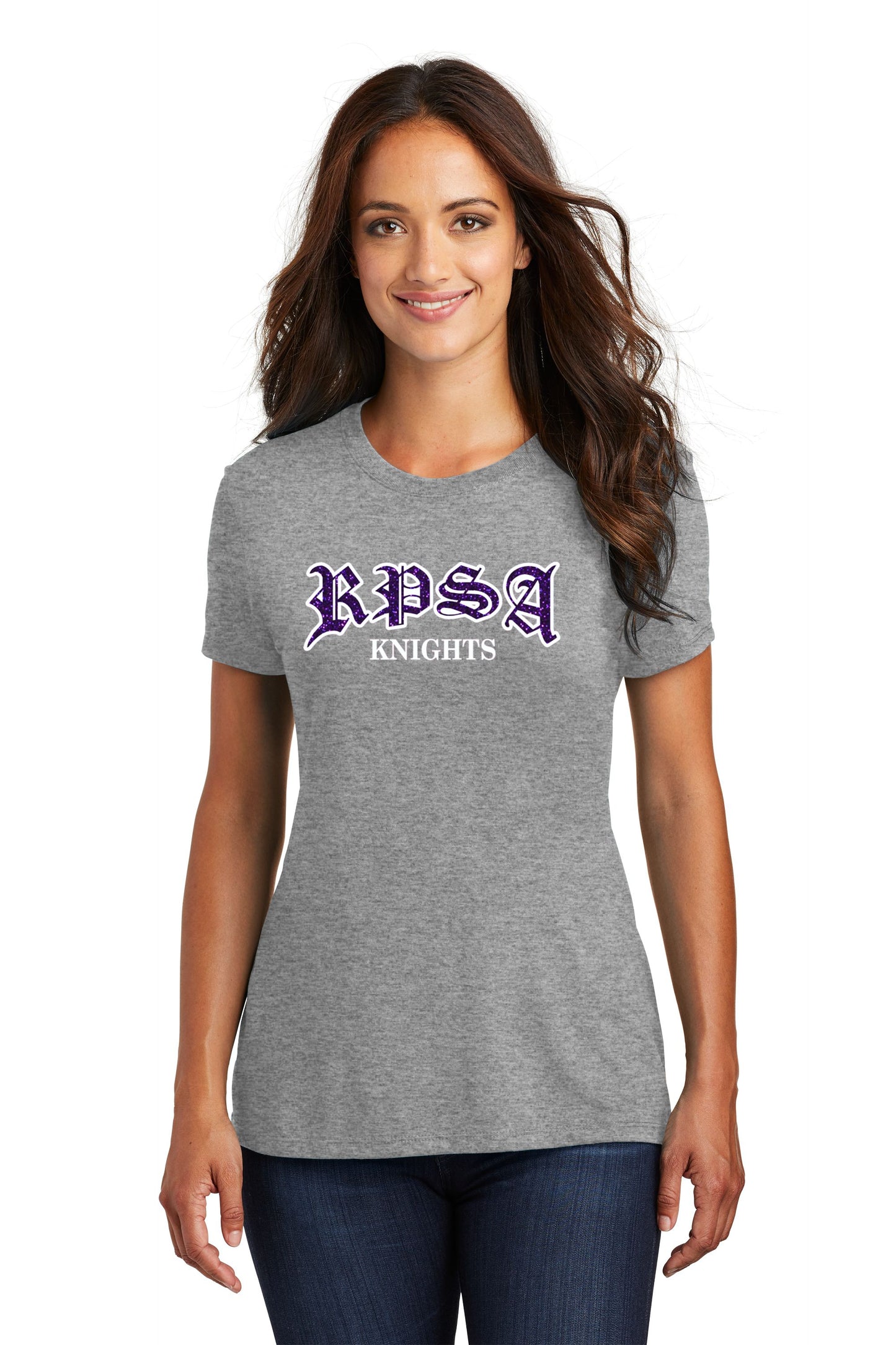 RPSA Glitter Ladies Soft Feel Tee