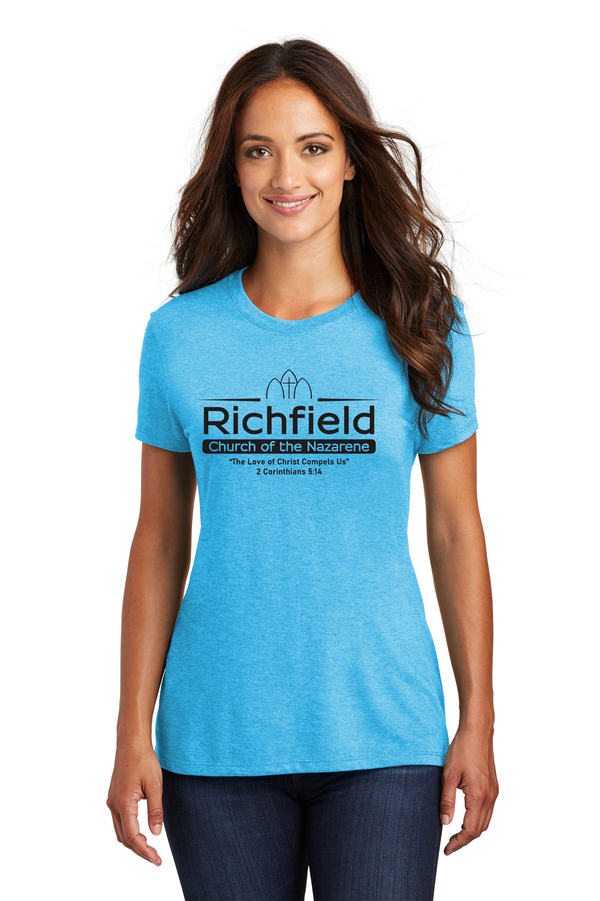 Richfield Church of the Nazarene Ladies Tri-Blend Tee