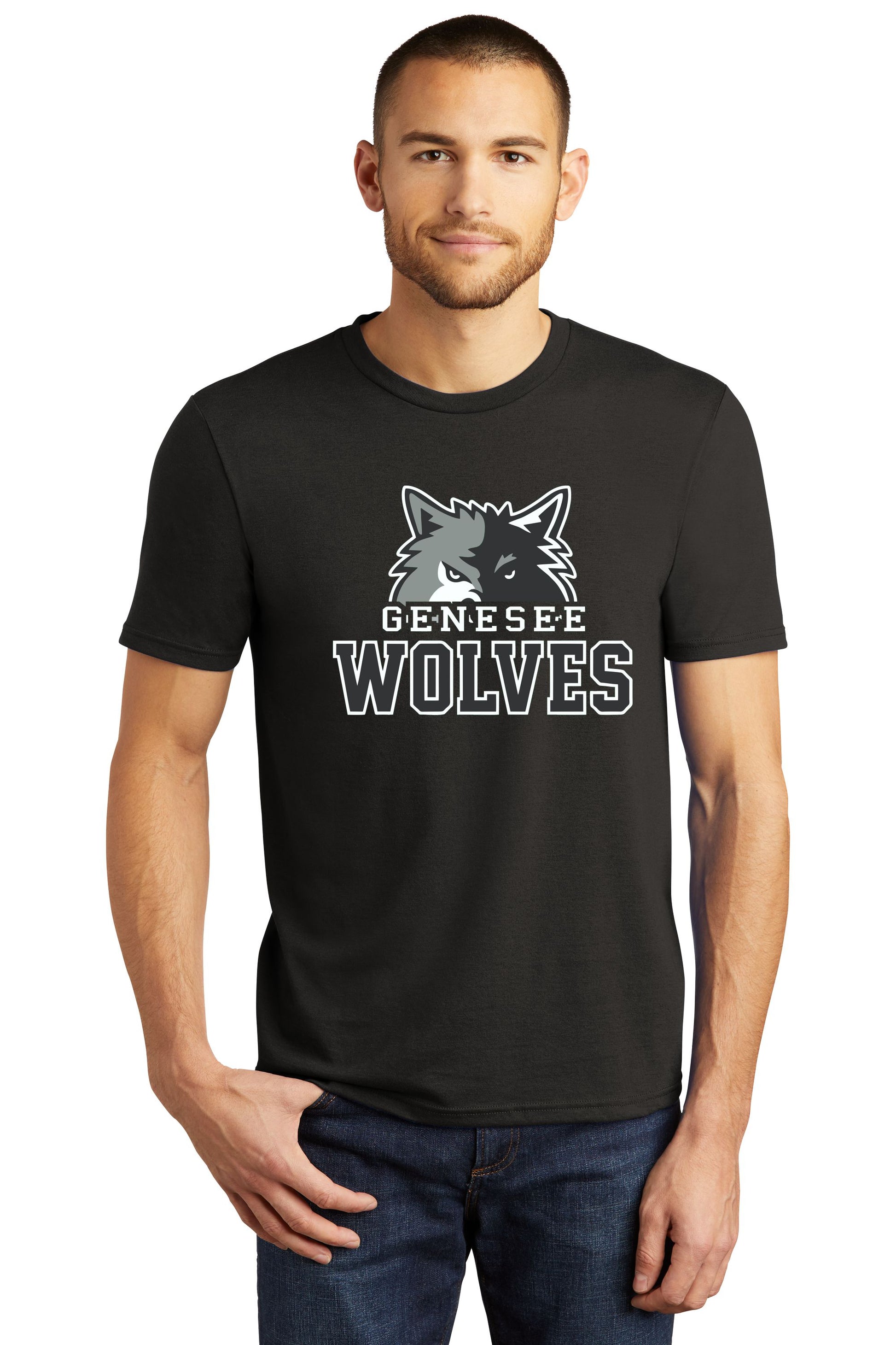 Genesee Wolves Soft Feel Tee-GWPTO