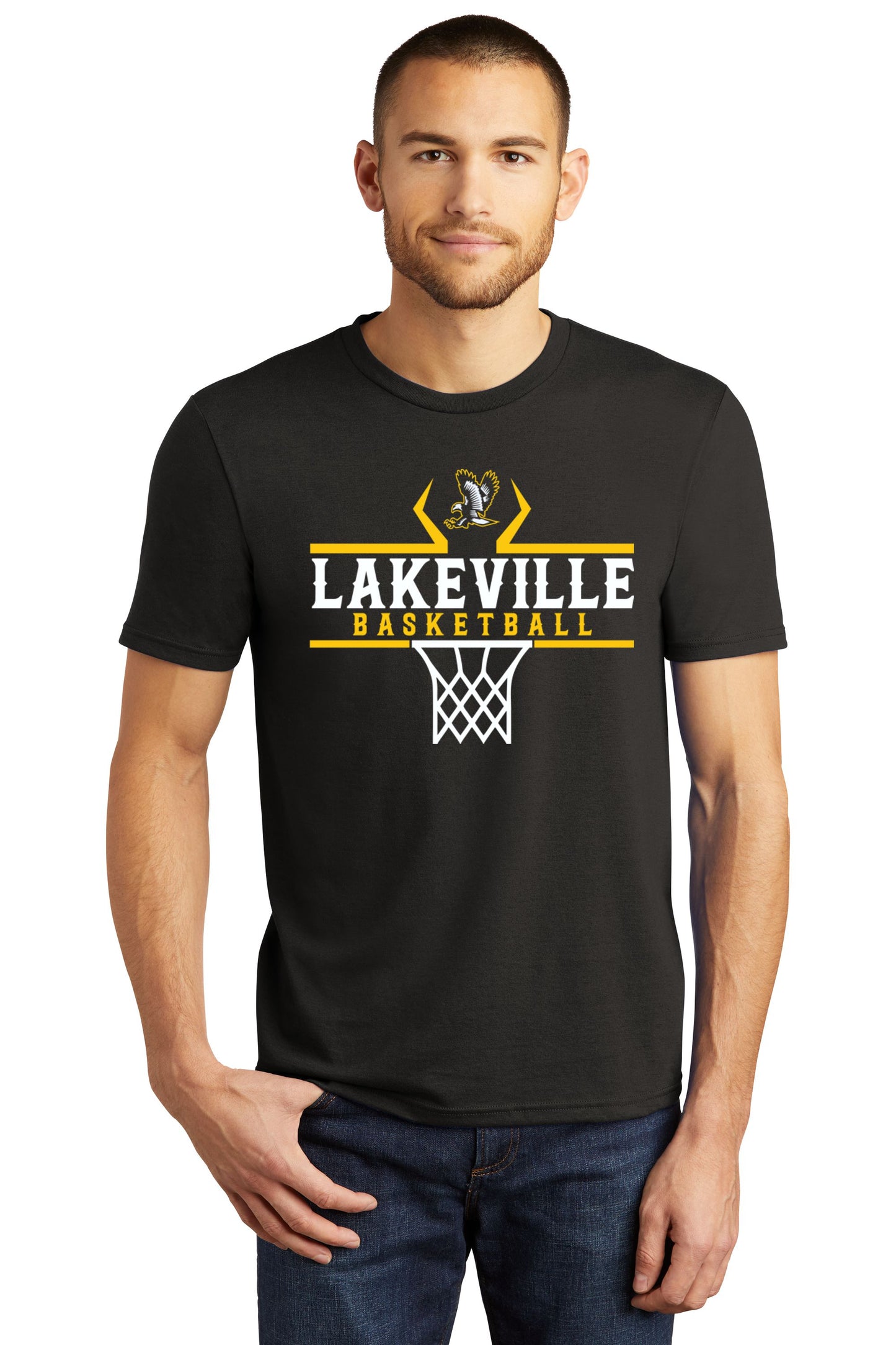 Lakeville Basketball Soft Feel Tee