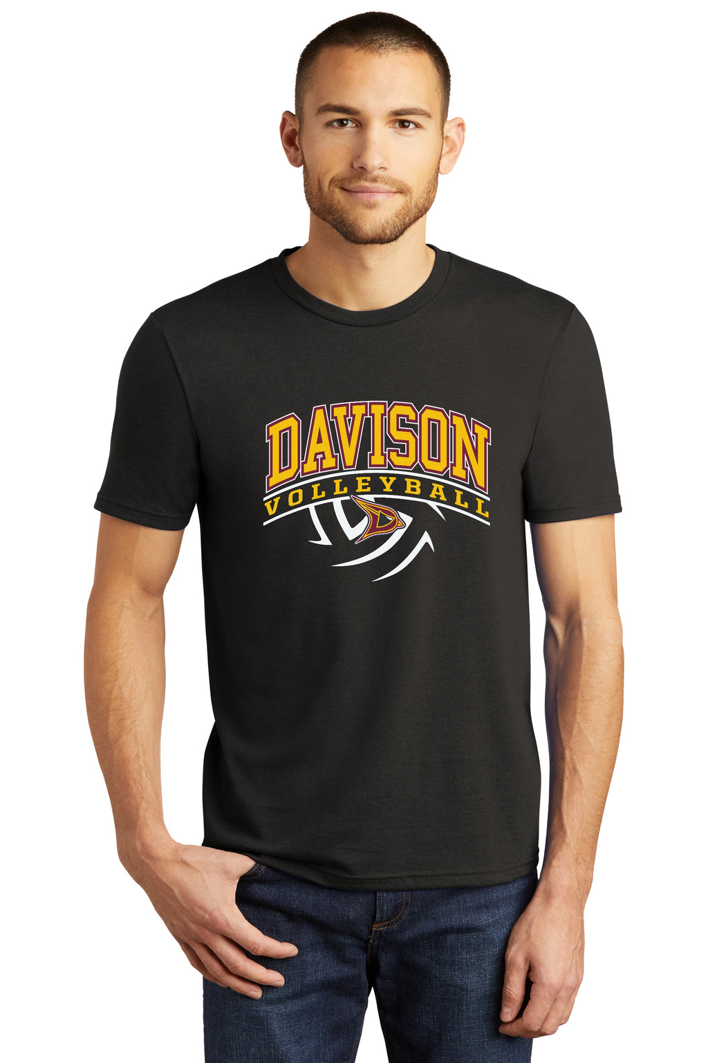 Davison Volleyball Soft Feel Tee