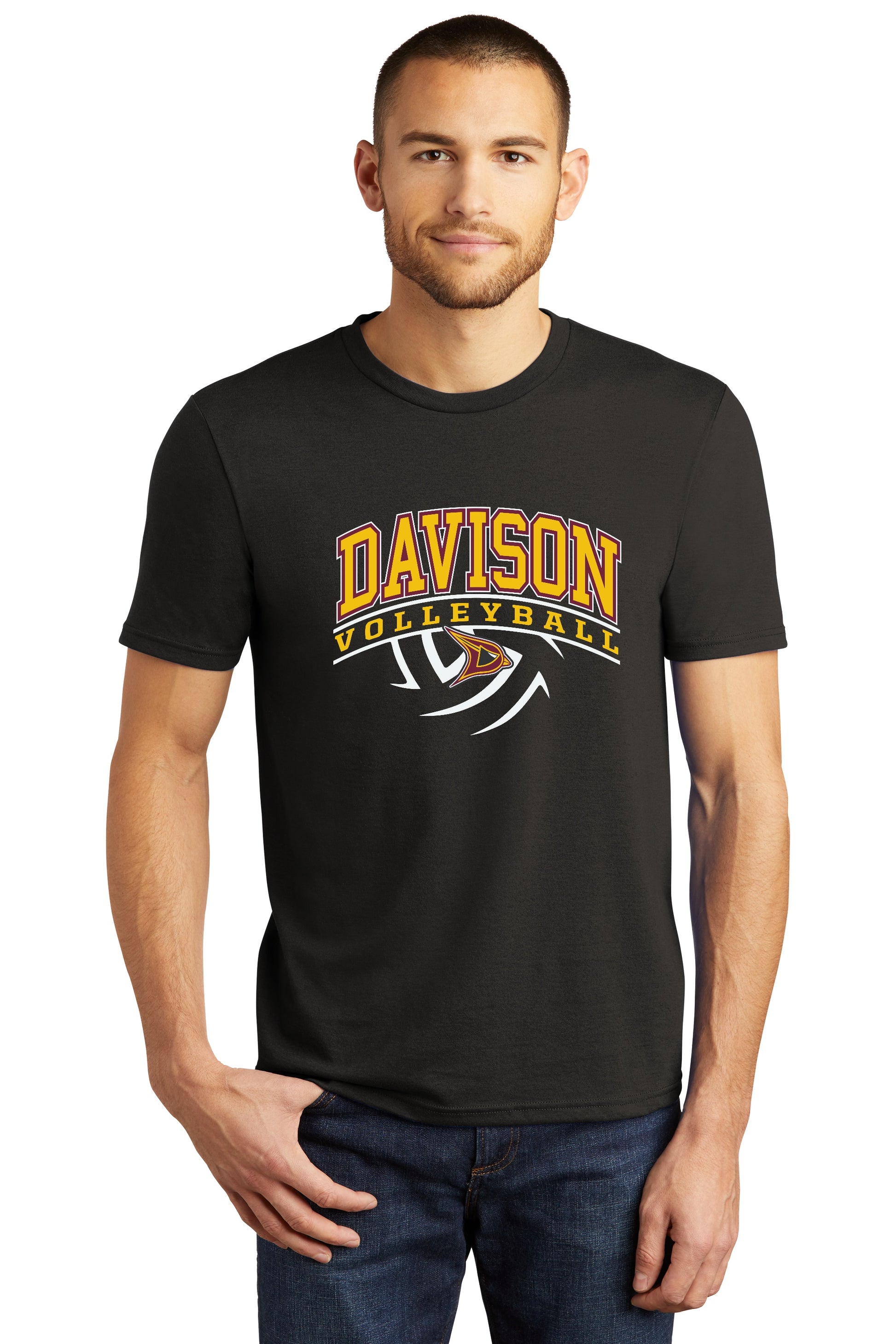 Davison Volleyball Soft Feel Tee