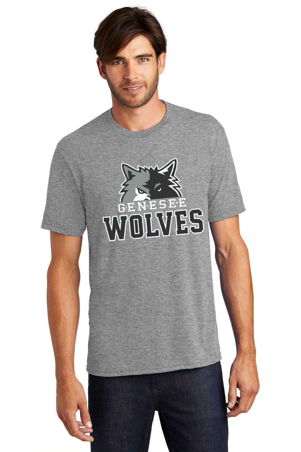 Genesee Wolves Soft Feel Tee-GWPTO