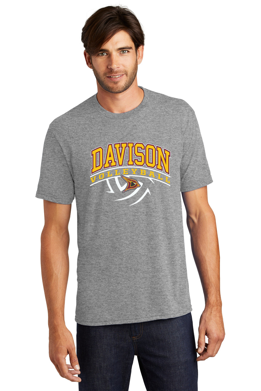 Davison Volleyball Soft Feel Tee