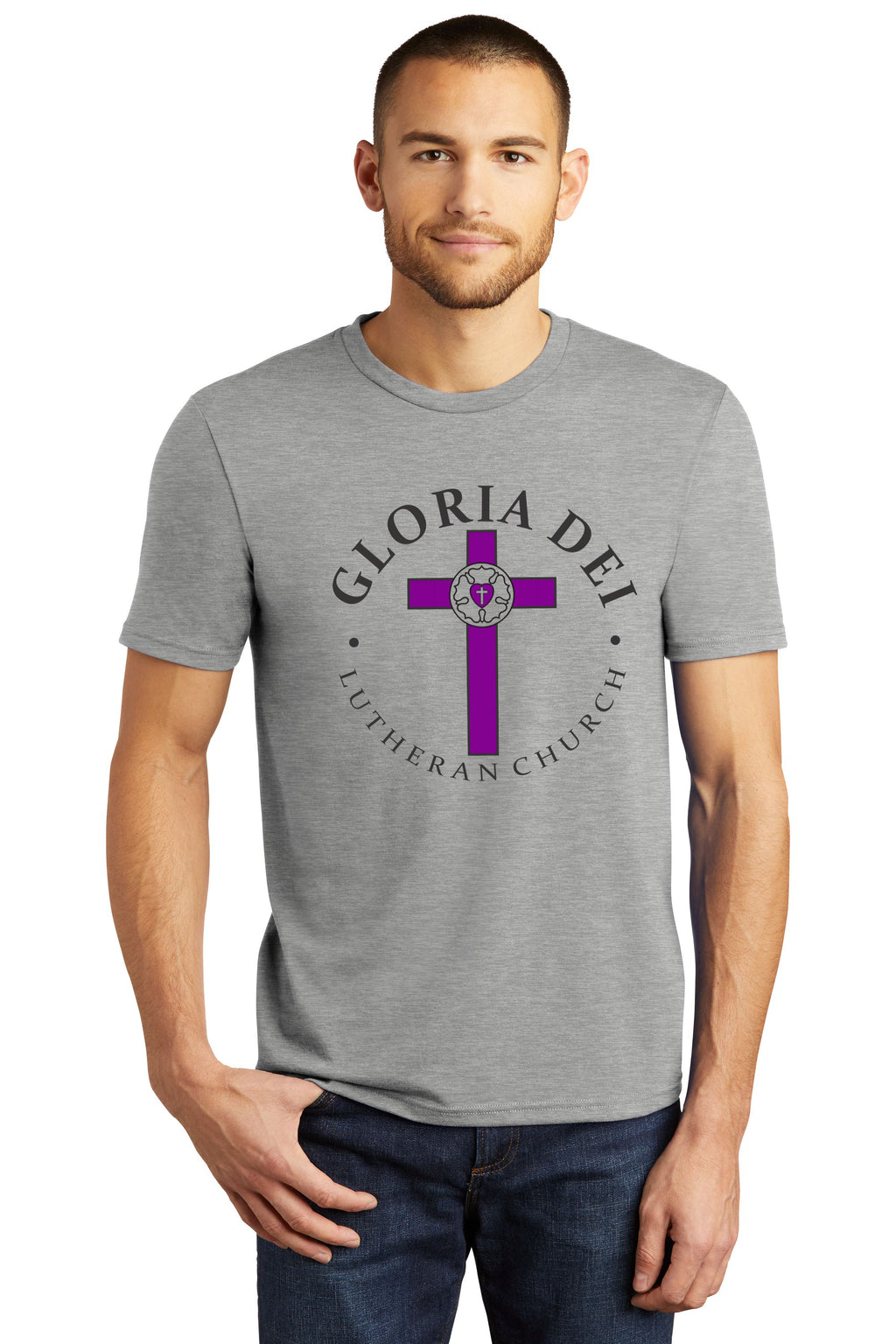 Gloria Dei Lutheran Church Tri-Blend Tee