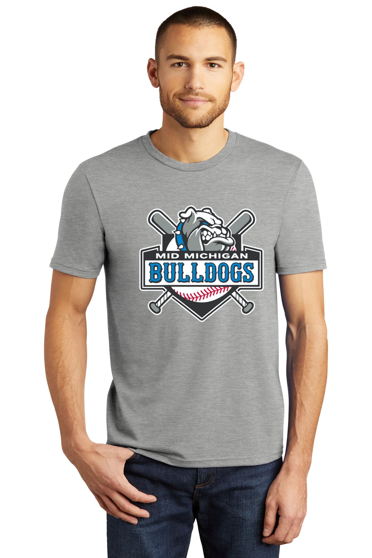 Mid Michigan Bulldogs Soft Feel Tee