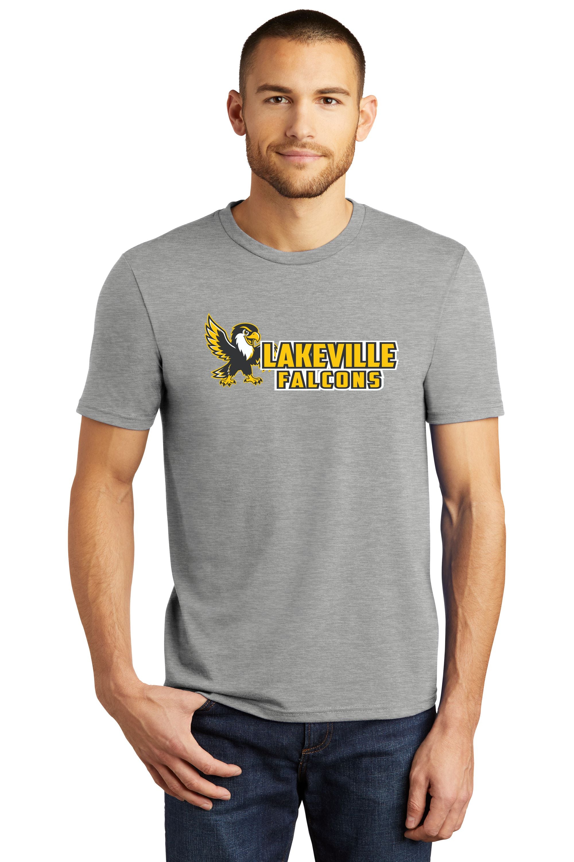 Lakeville Cartoon Falcons Soft Feel Tee