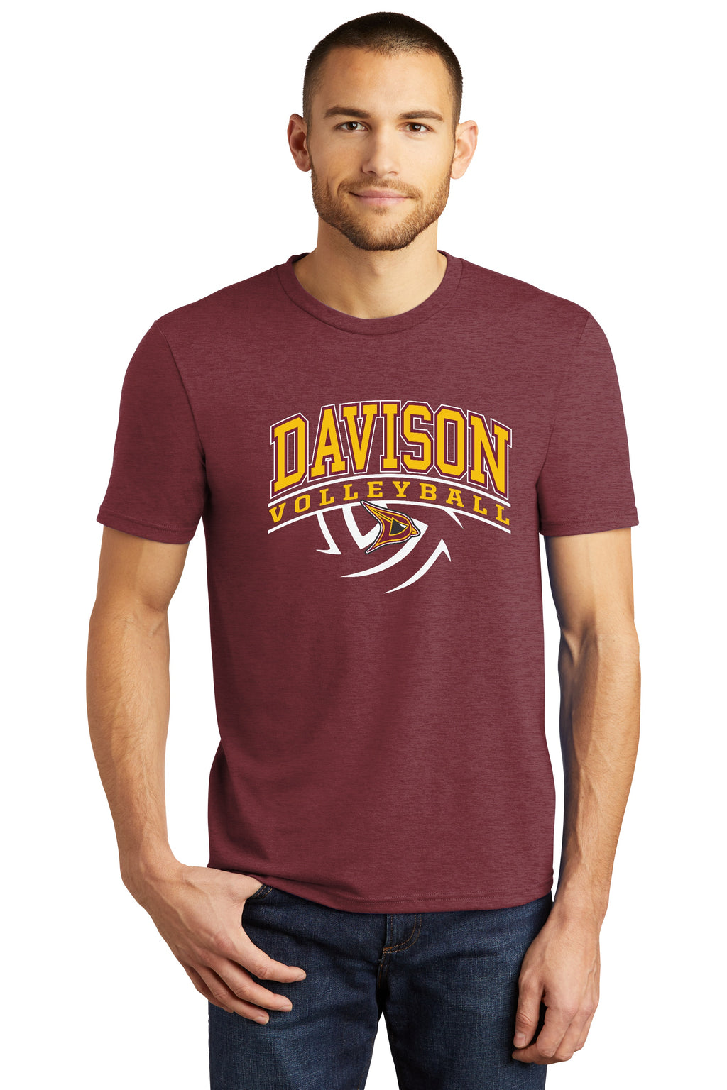 Davison Volleyball Soft Feel Tee