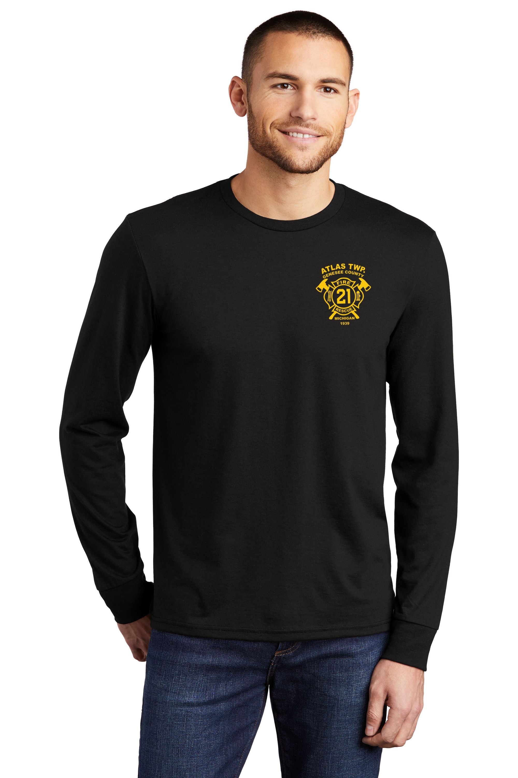 Atlas TWP Fire Department Soft Feel Long Sleeve Tee