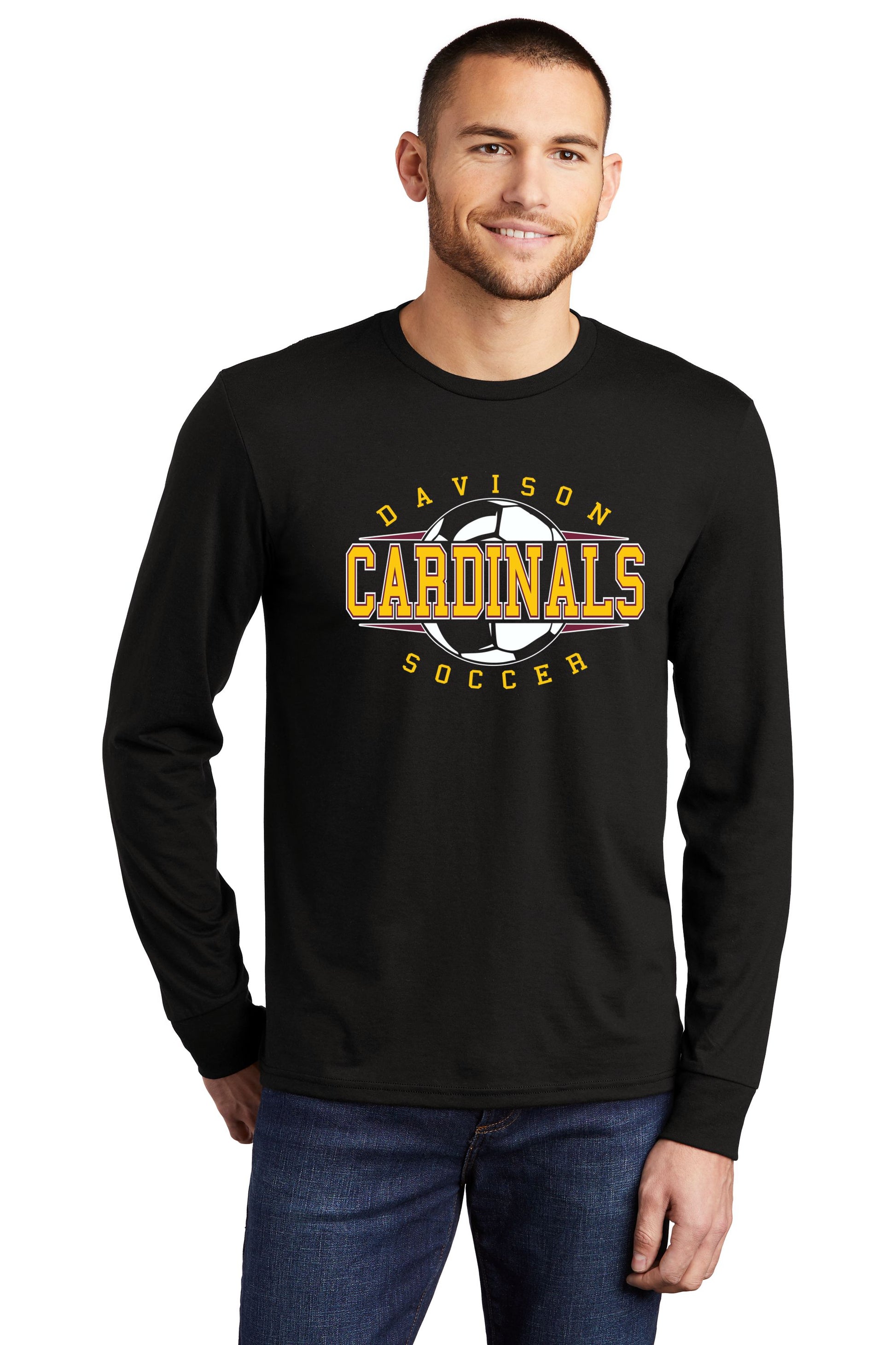 Davison Soccer Soft Feel Long Sleeve Tee