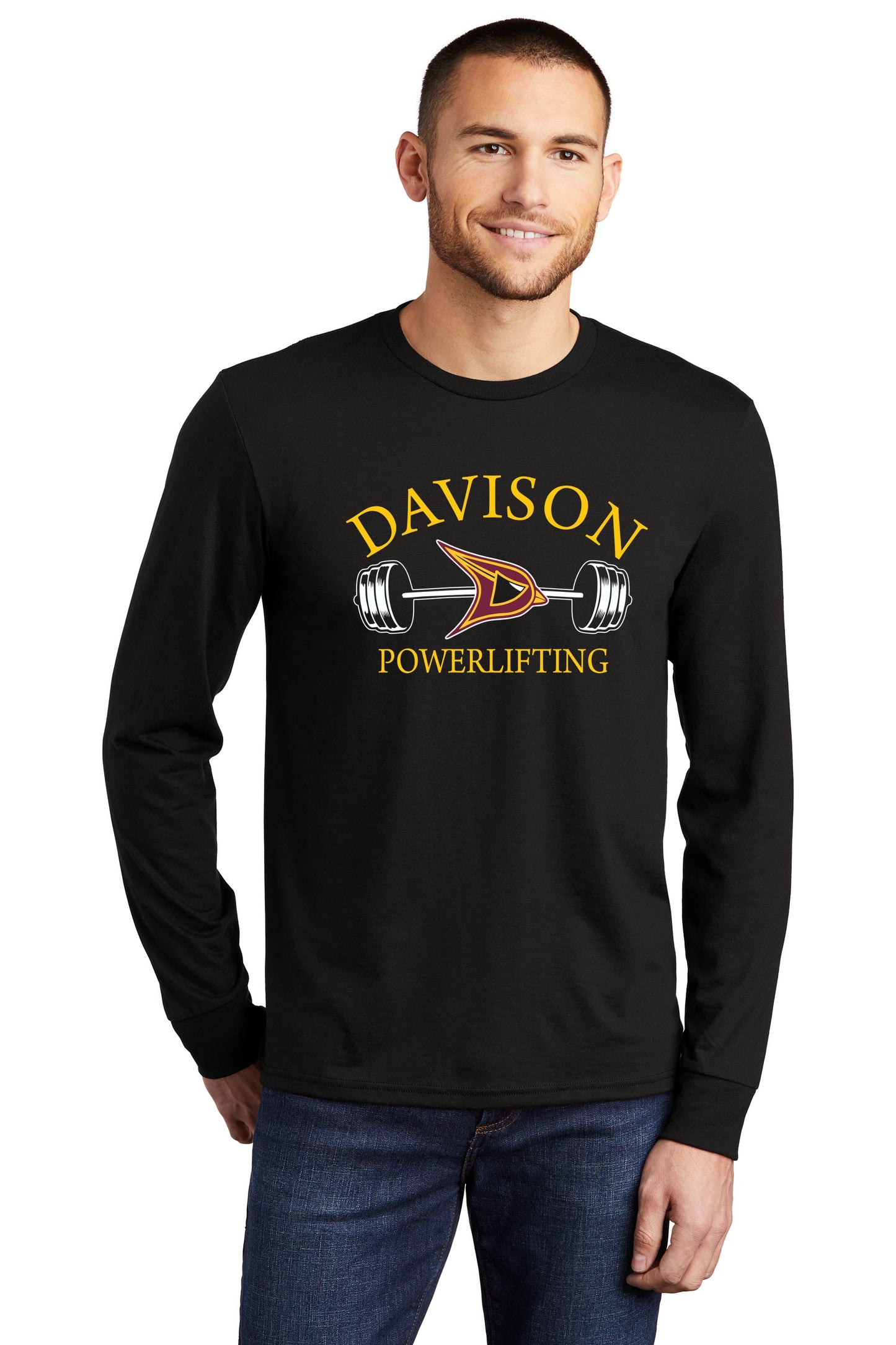 Davison Powerlifting Soft Feel Long Sleeve Tee