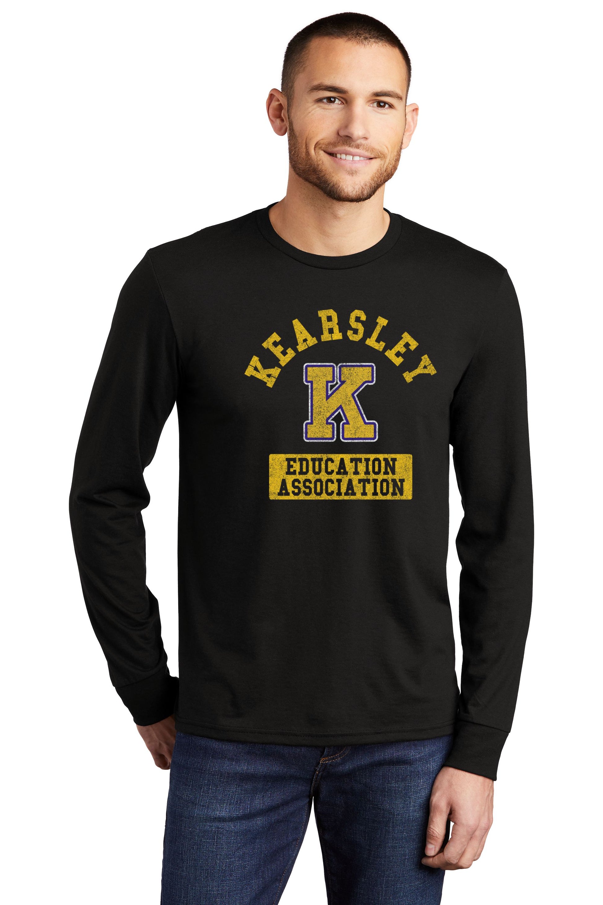 Kearsley Education Association Soft Feel Long Sleeve Tee