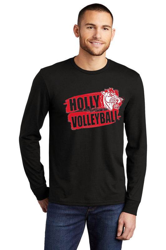 Holly Volleyball Soft Feel Long Sleeve Tee