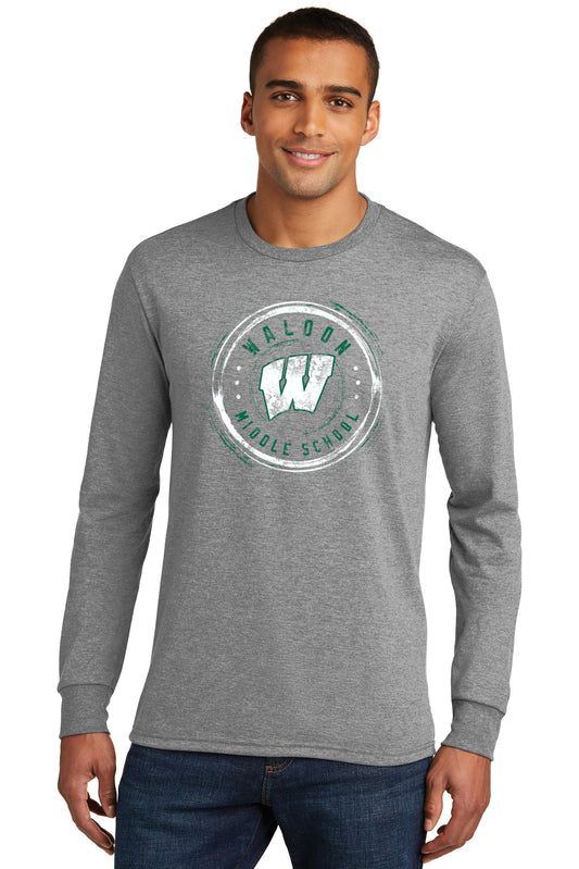 Waldon Middle School Soft Feel Long Sleeve Tee