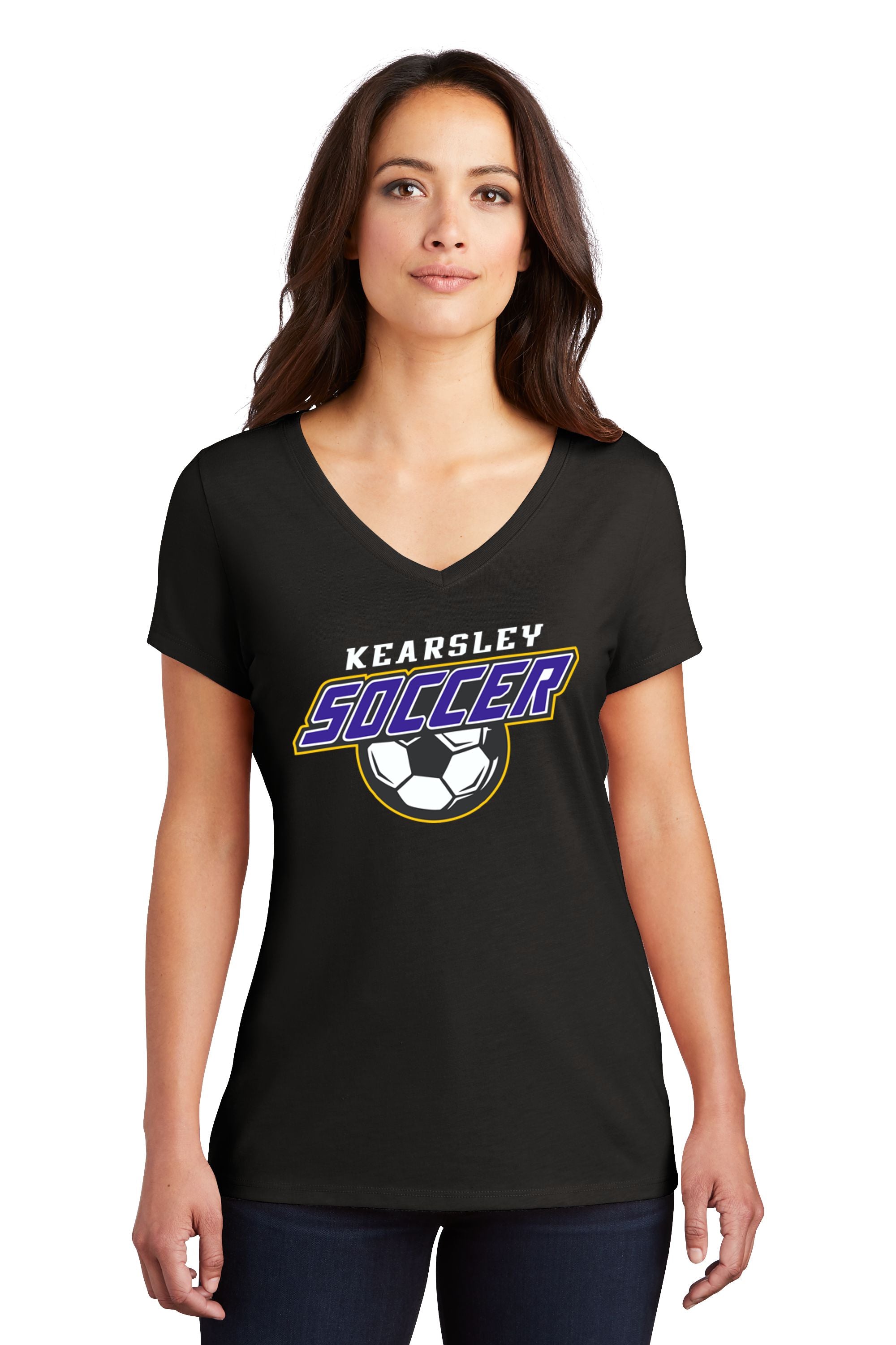 Kearsley Soccer Women’s Perfect Tri ® V-Neck Tee