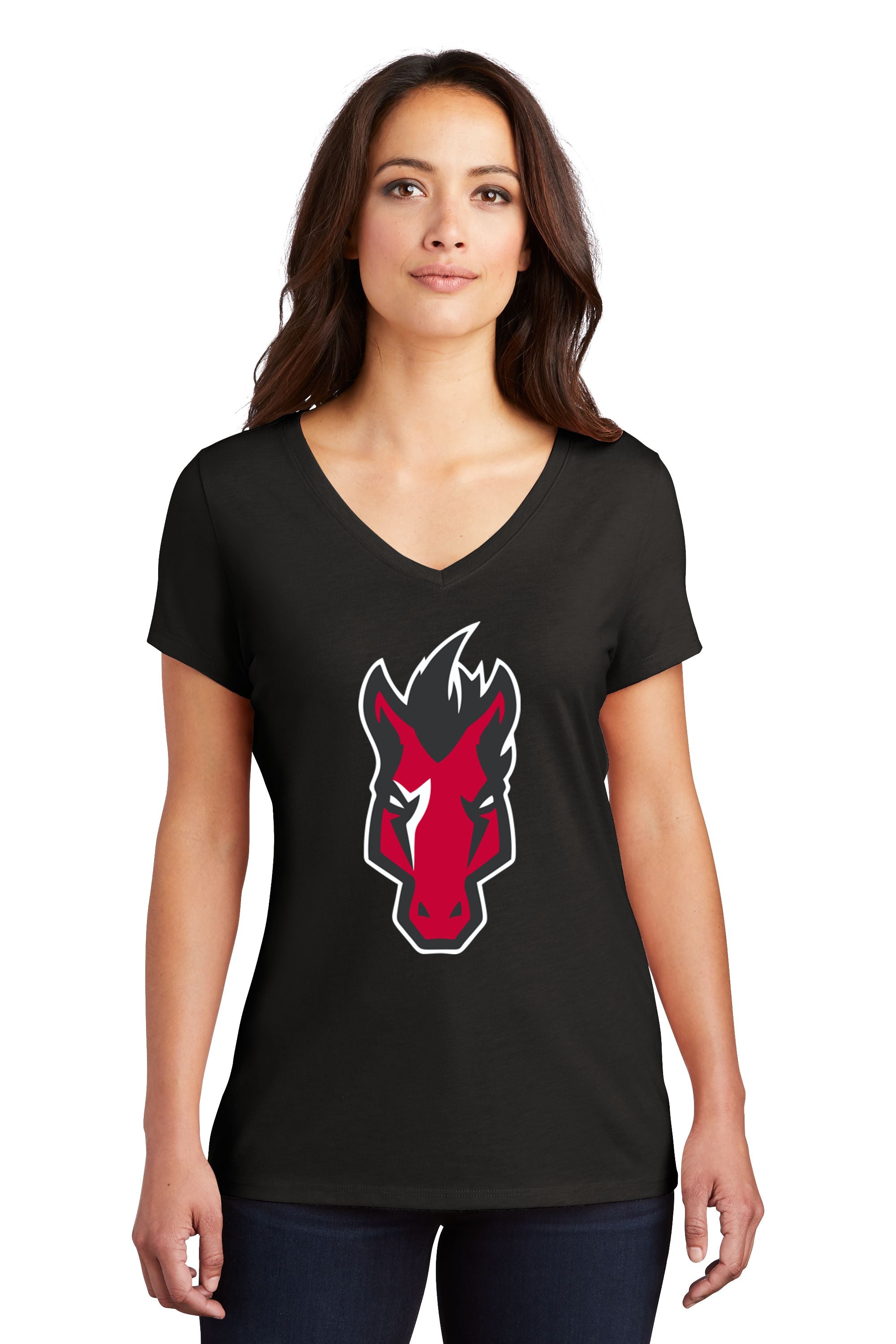 Mustangs Women’s Perfect Tri ® V-Neck Tee