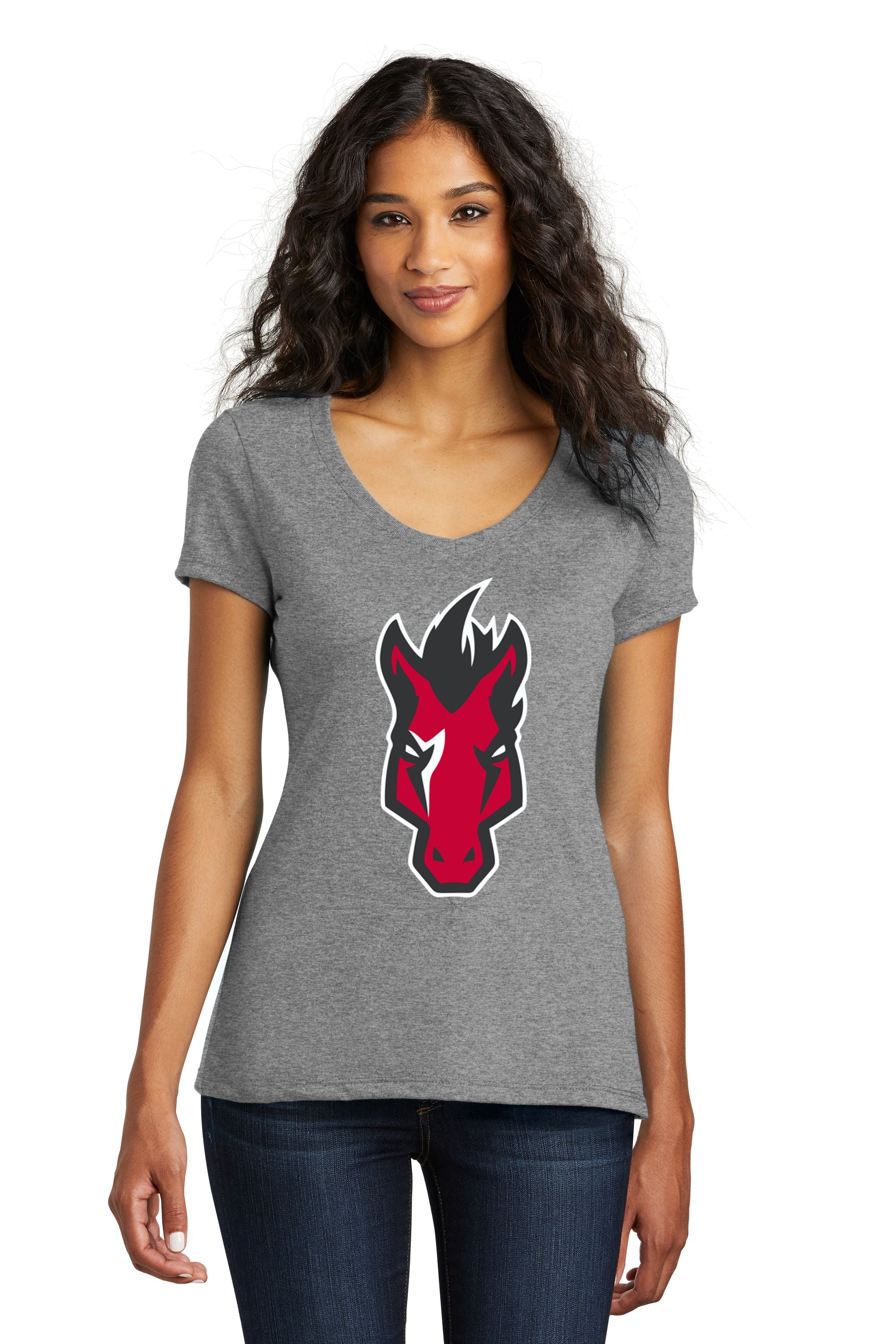 Mustangs Women’s Perfect Tri ® V-Neck Tee