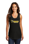 Lakeville Cartoon Falcons Ladies Tri-Blend Racerback Tank