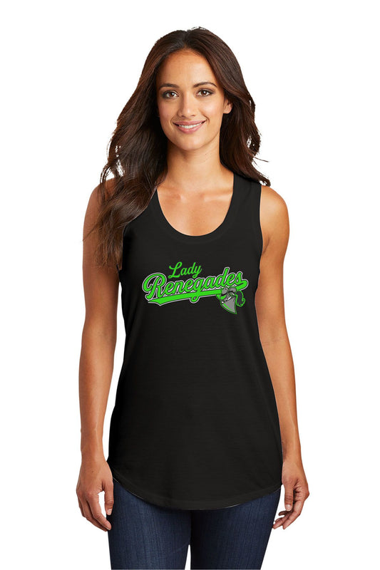 Lady Renegades Ladies Tri-Blend Racerback Tank