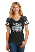 Mid Michigan Bulldogs Game V-Neck Tee