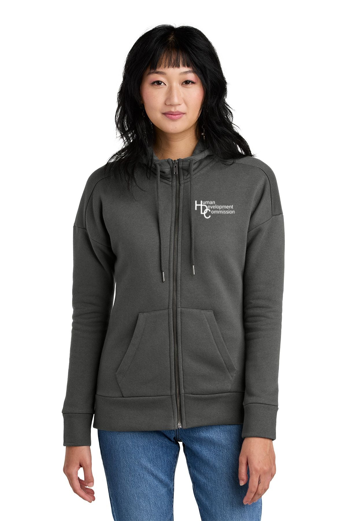 Human Development Commission Ladies Full-Zip Hoodie