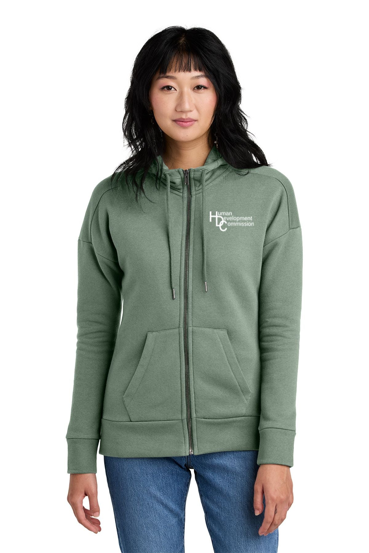 Human Development Commission Ladies Full-Zip Hoodie
