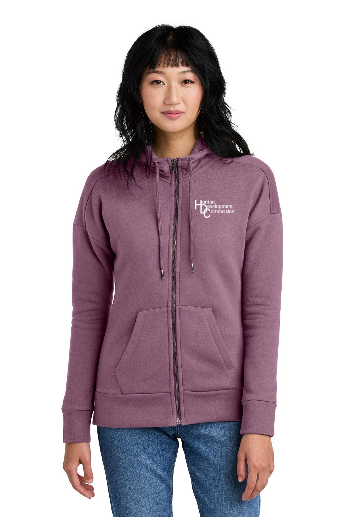 Human Development Commission Ladies Full-Zip Hoodie