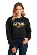 Mott CC Softball District® Women’s Perfect Weight® Fleece Cropped Crew