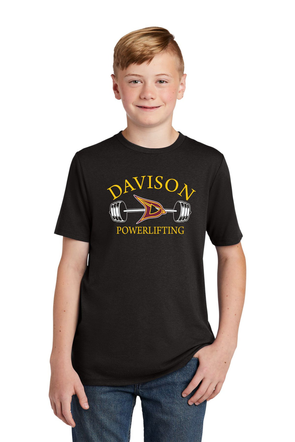 Davison Powerlifting Youth Soft Feel Tee