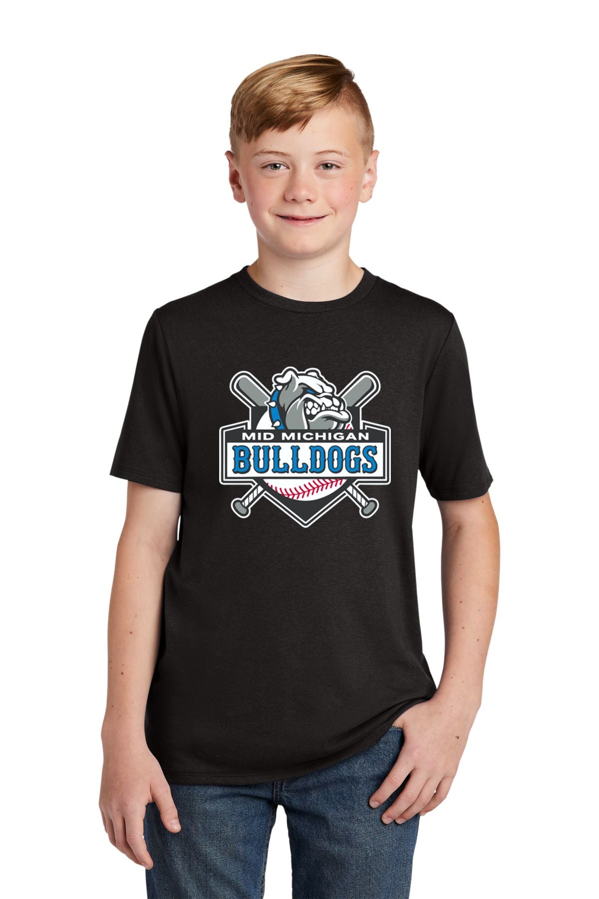 Mid Michigan Bulldogs Soft Feel Tee