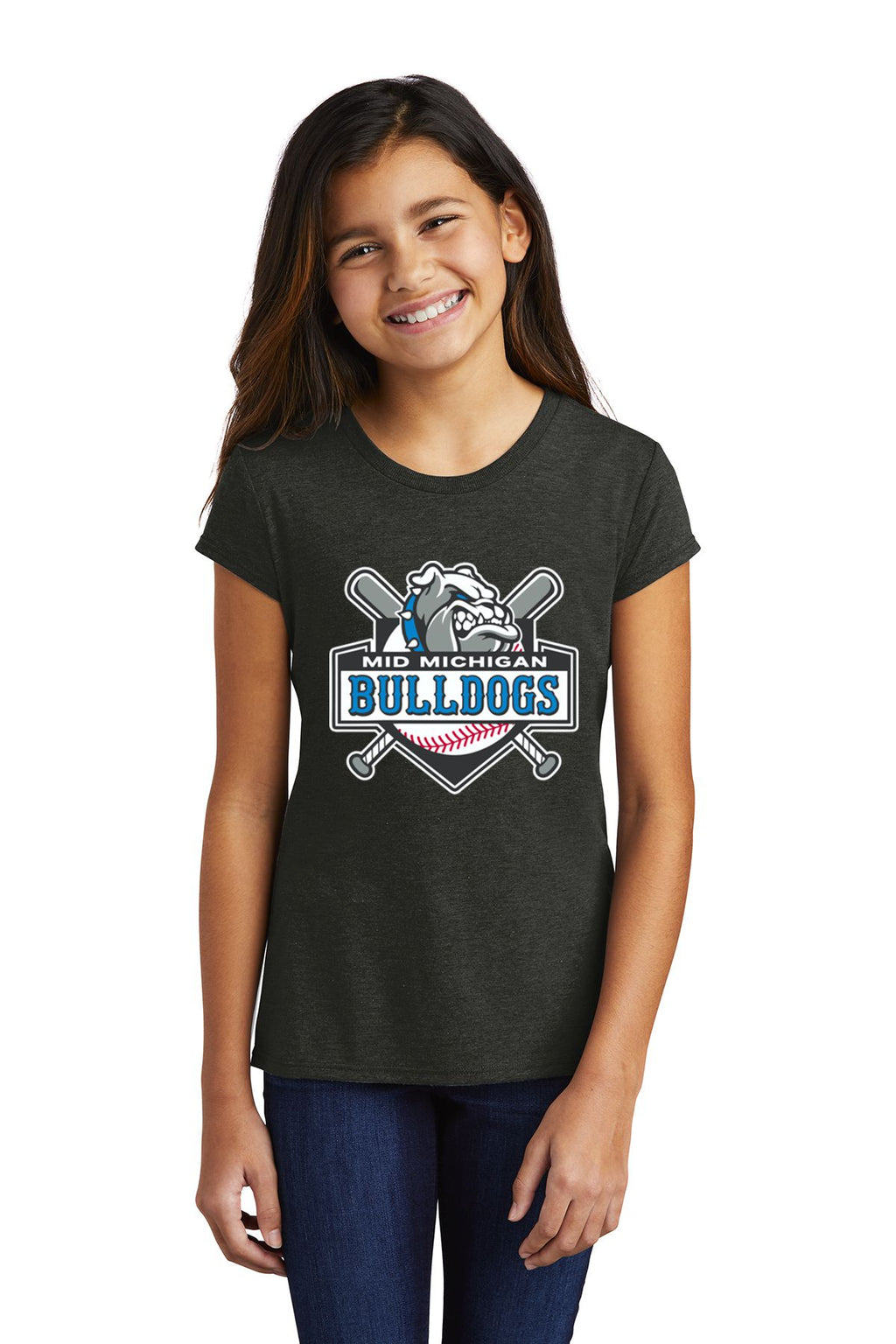 Mid Michigan Bulldogs Soft Feel Tee