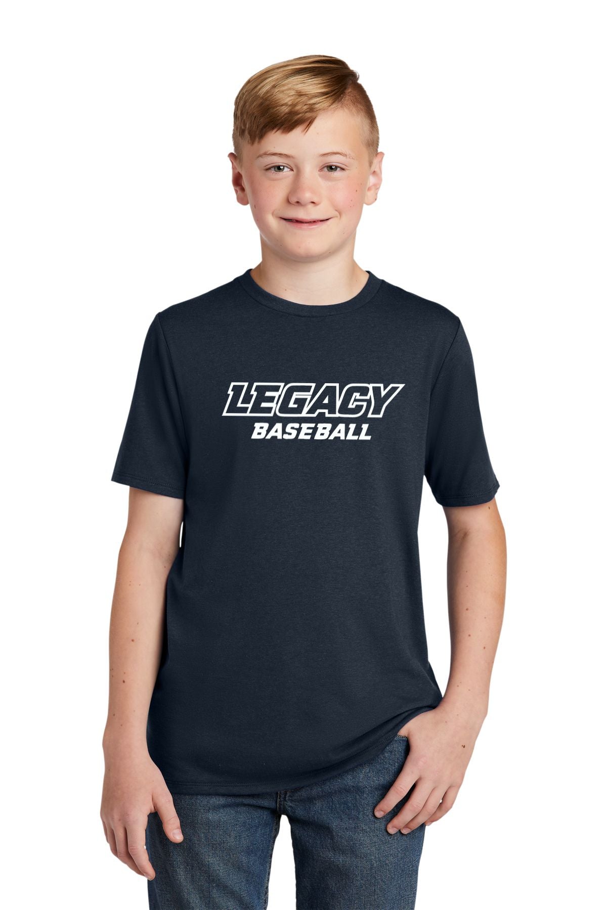 Legacy Baseball Youth Soft Feel Tee