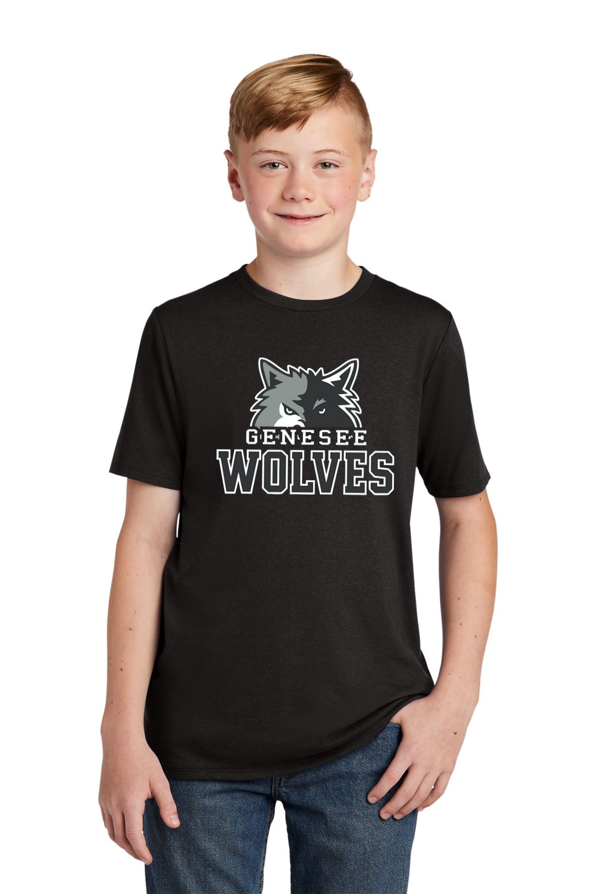 Genesee Wolves Soft Feel Tee-GWPTO