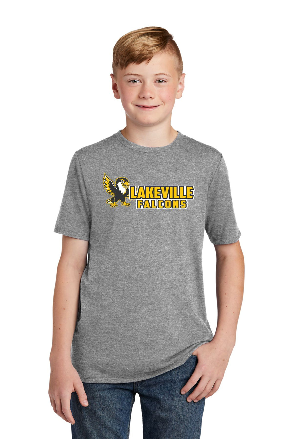 Lakeville Cartoon Falcons Soft Feel Tee