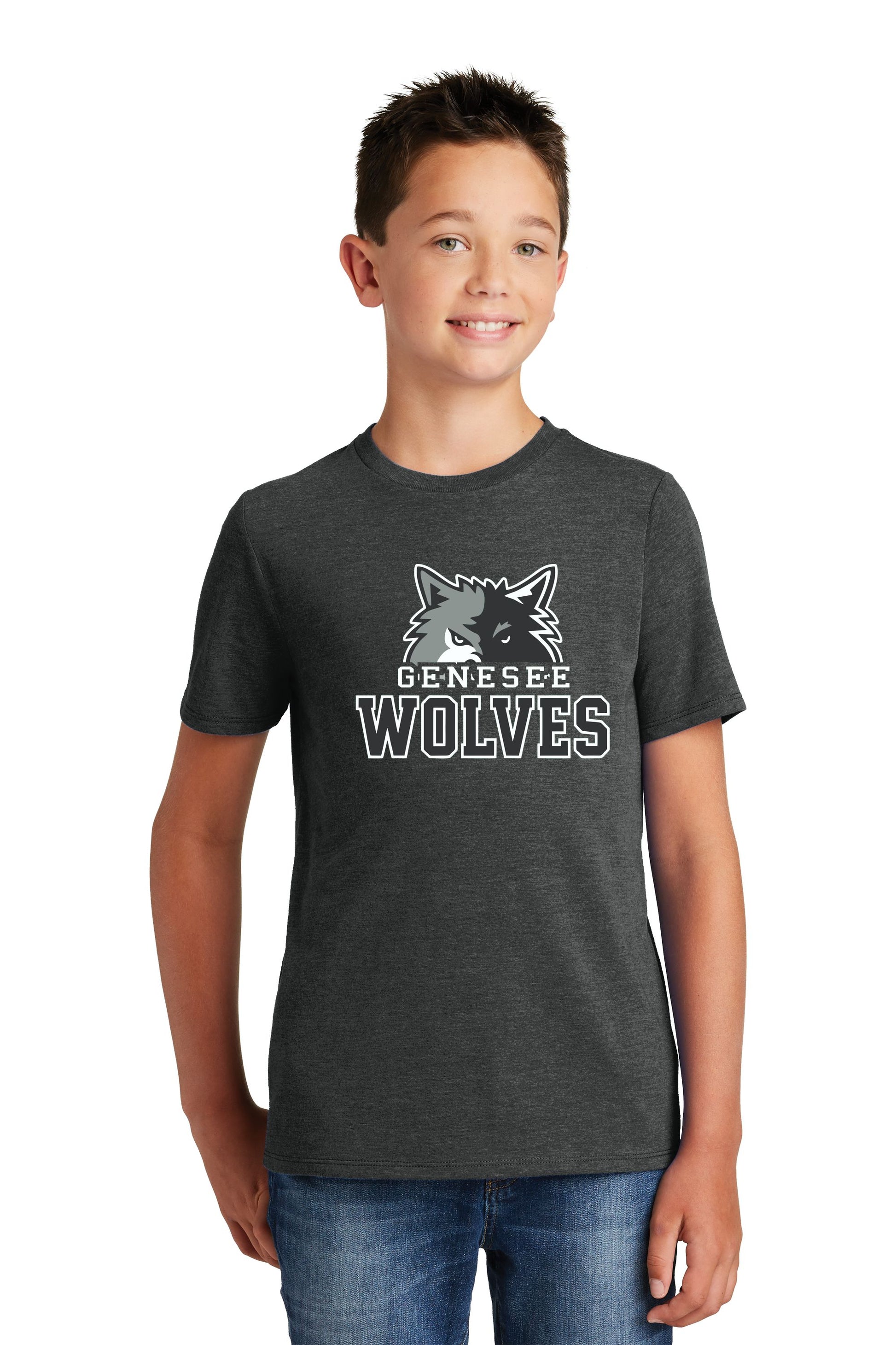 Genesee Wolves Soft Feel Tee-GWPTO