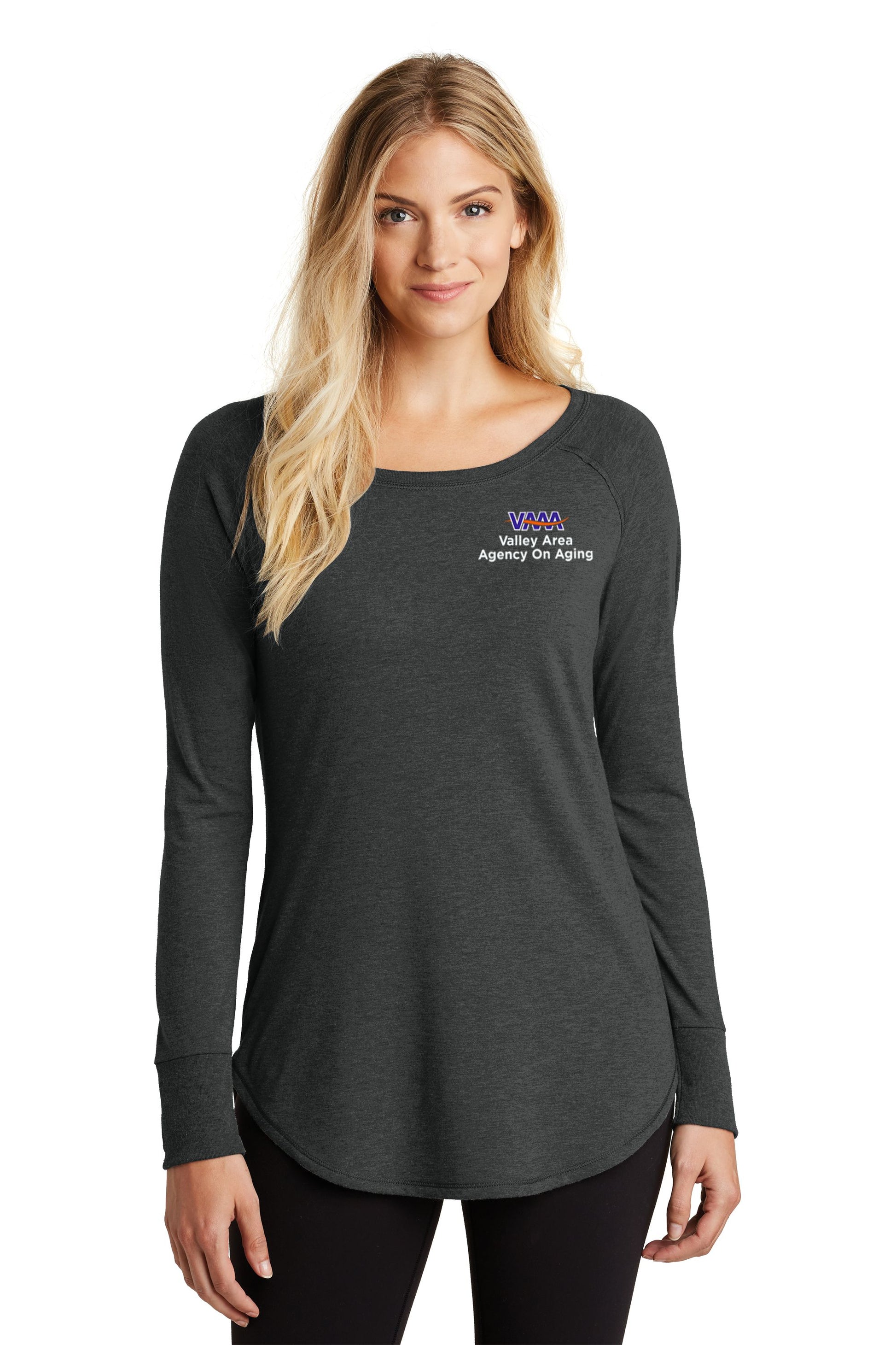 Valley Area Agency On Aging Soft Feel Ladies Long Sleeve Tee