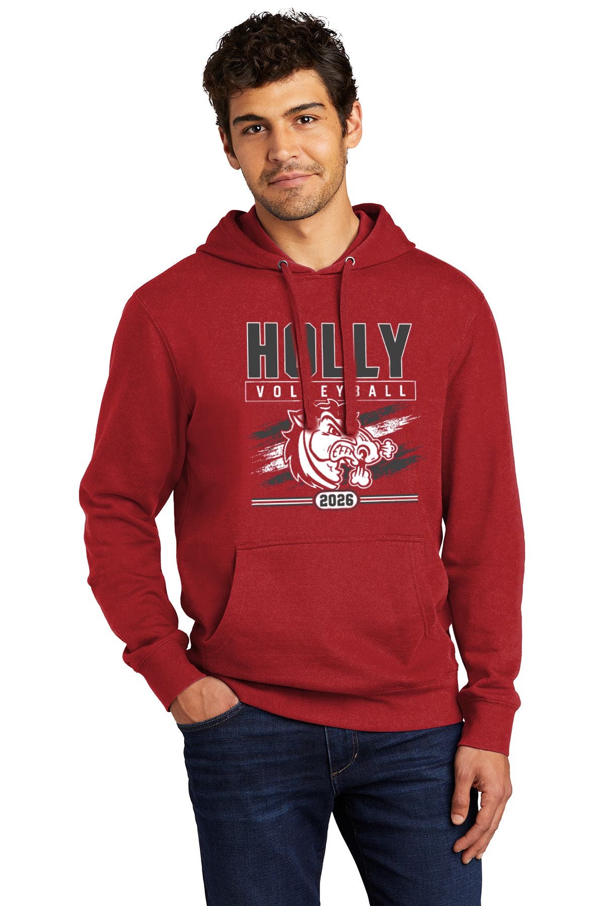 Holly Volleyball District® Soft Fleece Hoodie