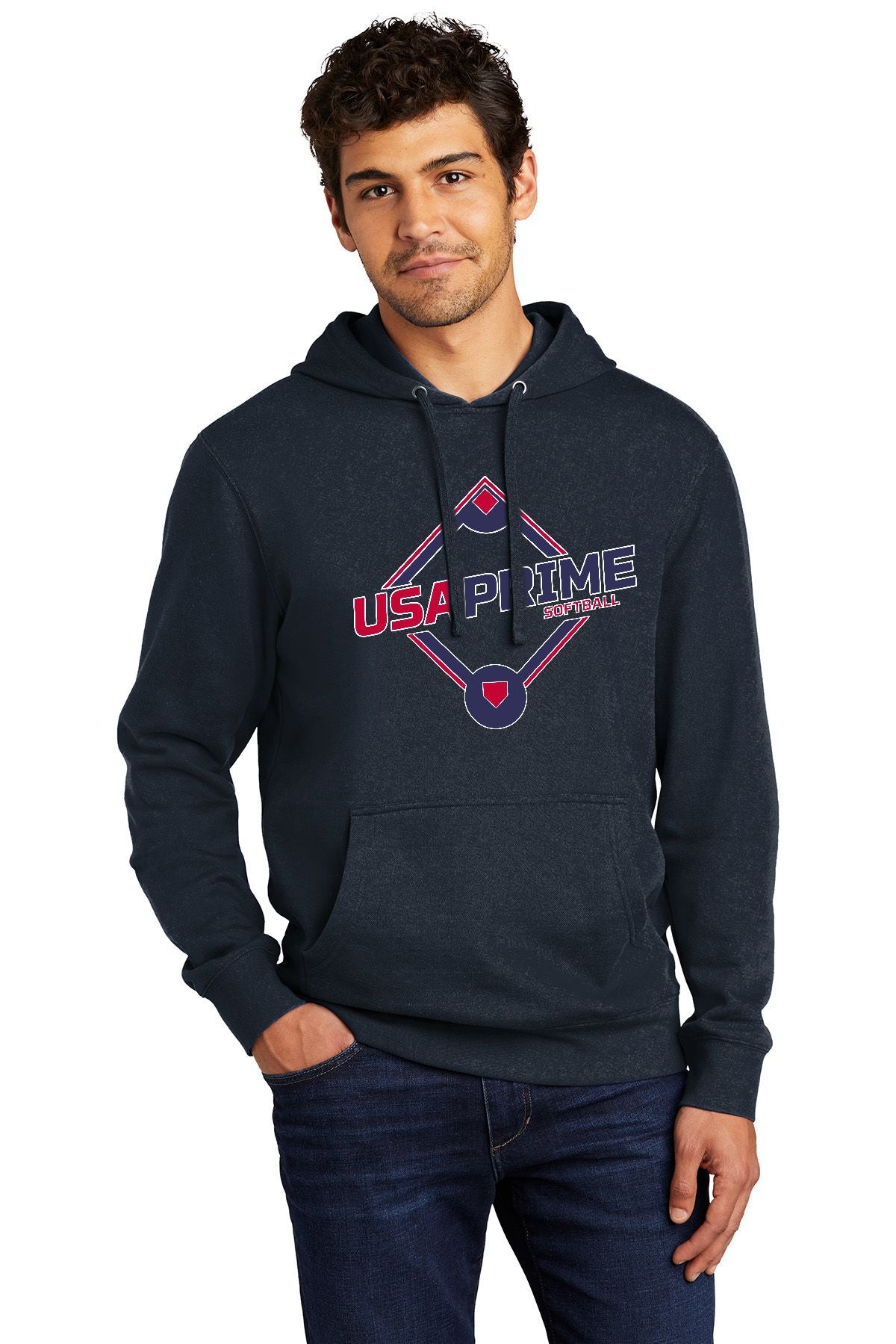 USA Prime Softball District® Soft Fleece Hoodie