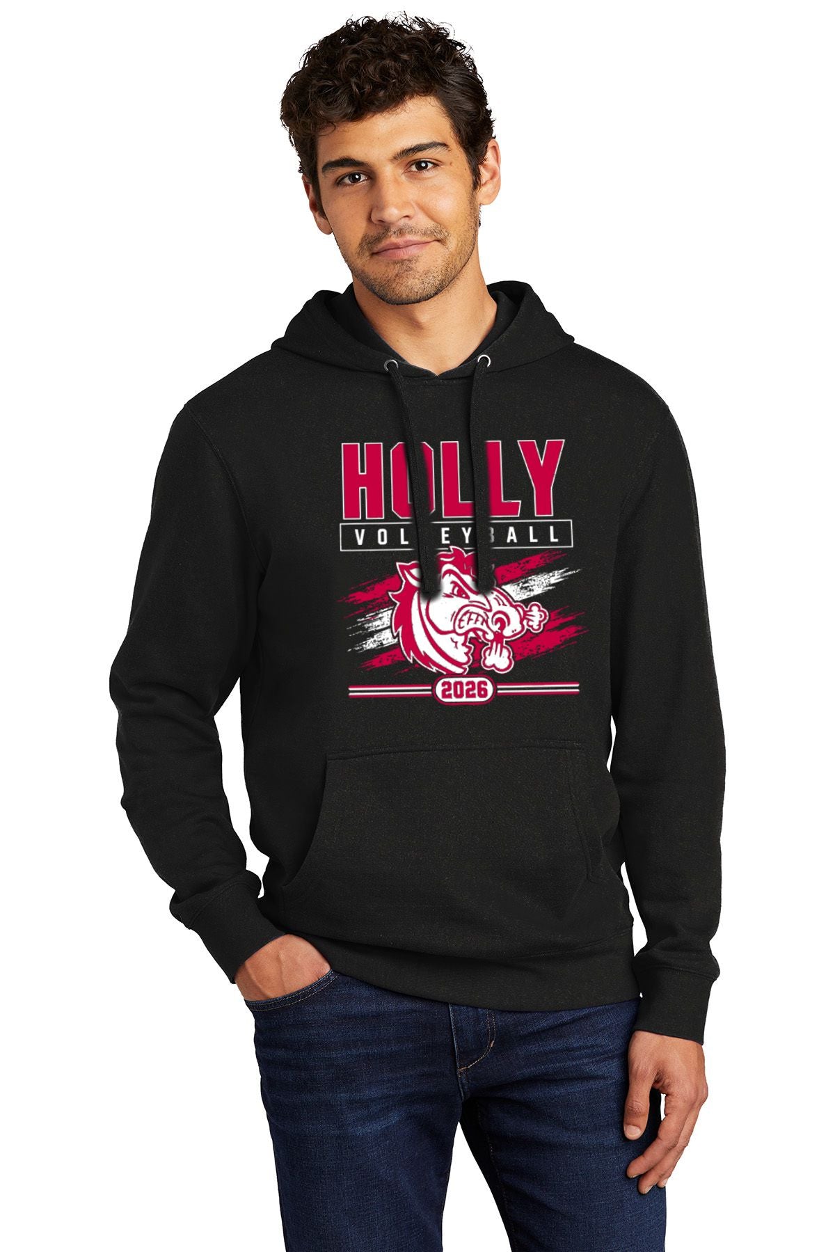 Holly Volleyball District® Soft Fleece Hoodie