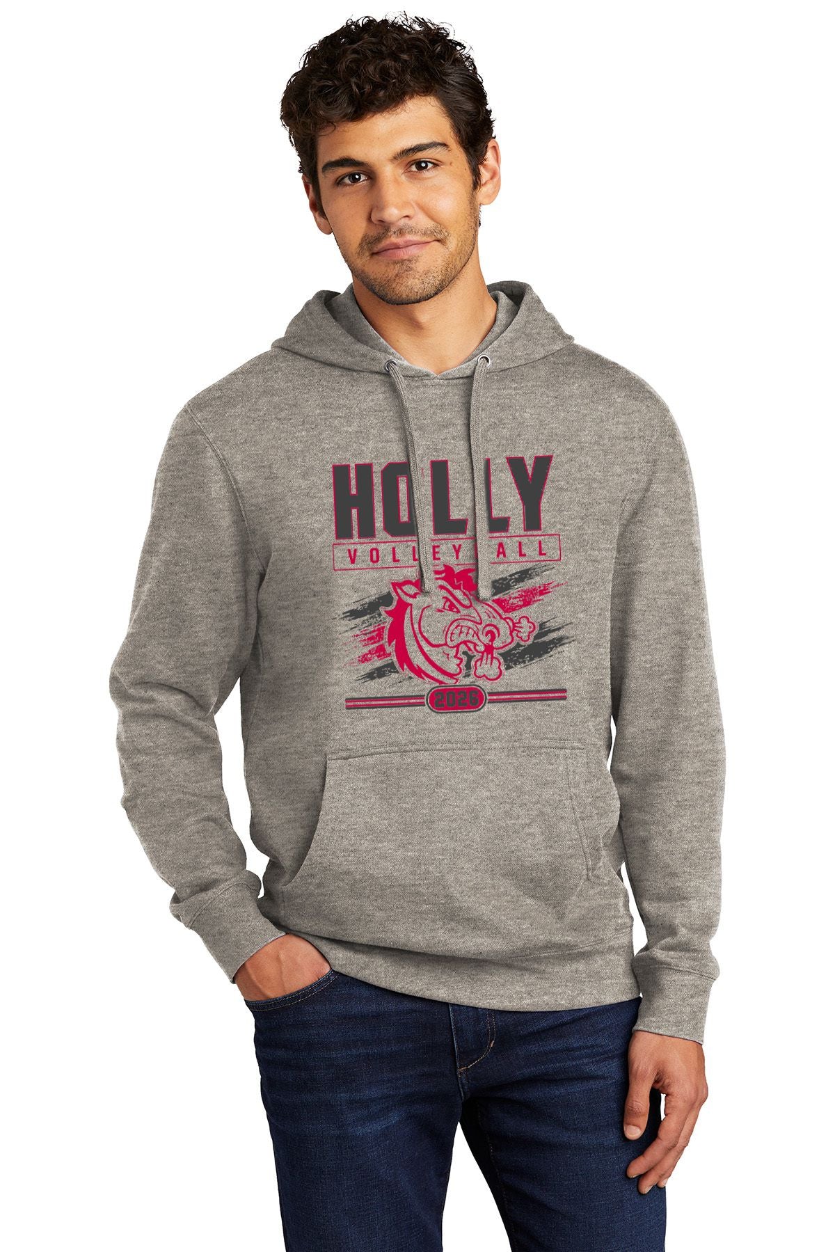 Holly Volleyball District® Soft Fleece Hoodie