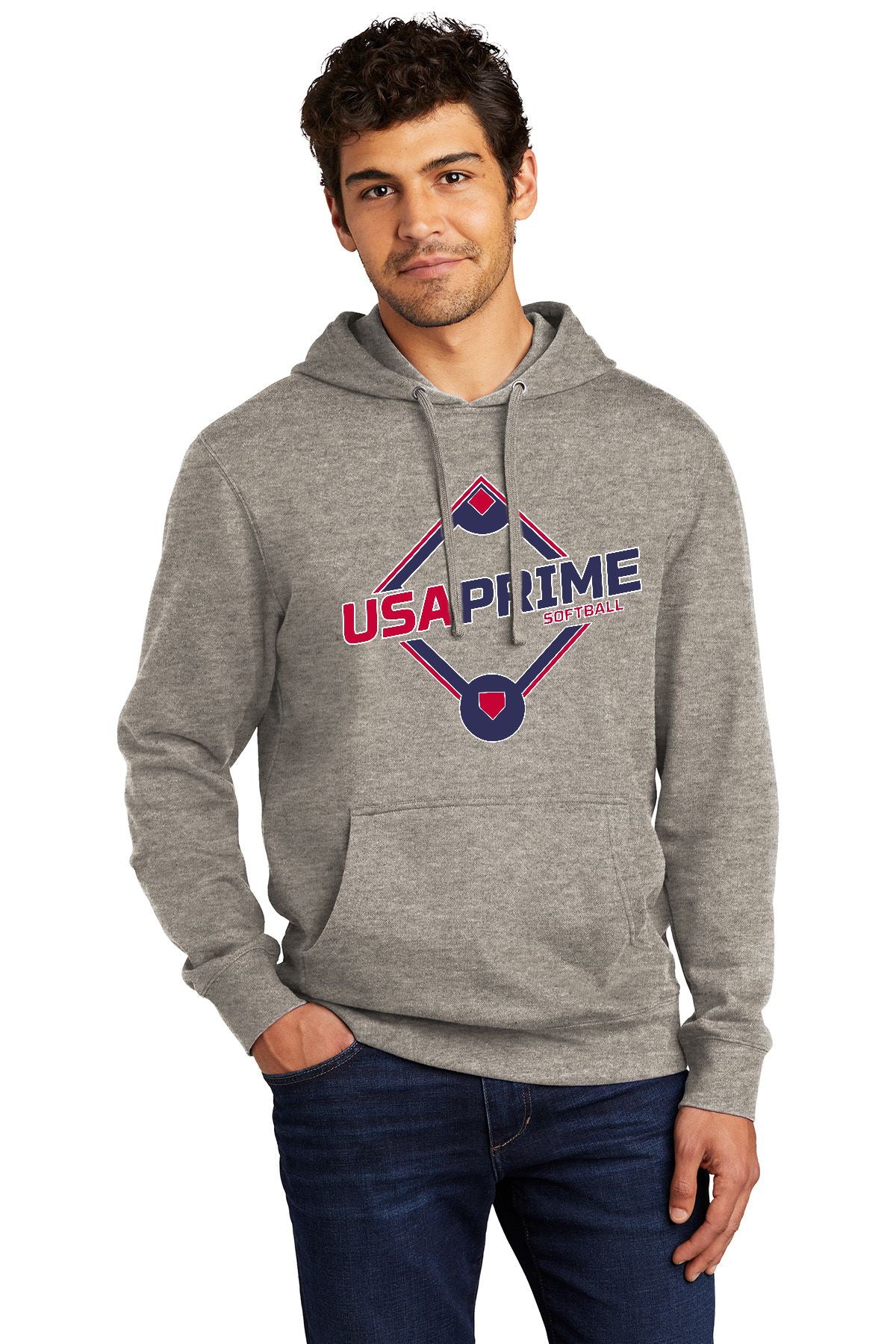 USA Prime Softball District® Soft Fleece Hoodie